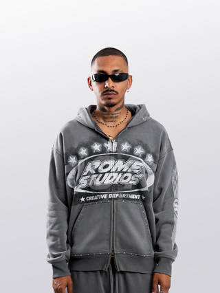 TEXT PRINT SET HOODIE