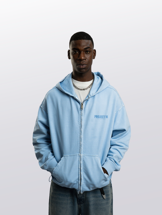 CLOUD STATE CROPPED HOODIE