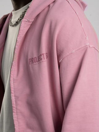 CLOUD STATE CROPPED HOODIE