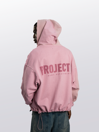 CLOUD STATE CROPPED HOODIE