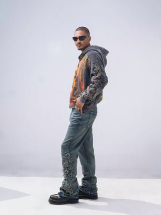 WORN RELIC PANTS