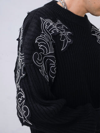 SHADOW EMBLEM SWEATER