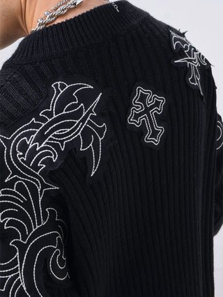SHADOW EMBLEM SWEATER