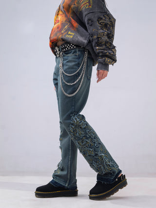 WORN RELIC PANTS