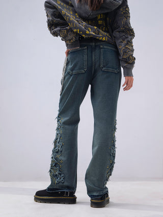 WORN RELIC PANTS
