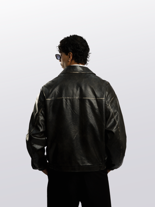 HOLO LEATHER JACKET