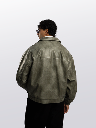 HOLO LEATHER JACKET