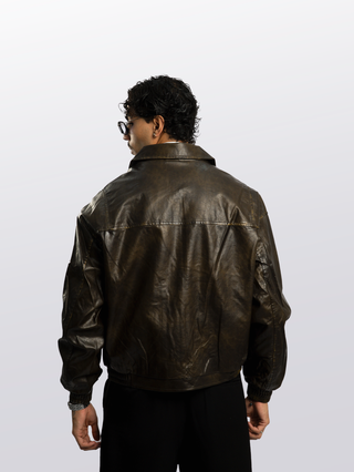HOLO LEATHER JACKET