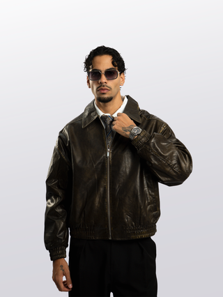 HOLO LEATHER JACKET
