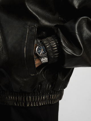 HOLO LEATHER JACKET