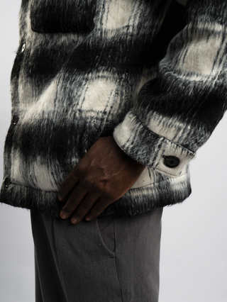 TONAL CHECK JACKET