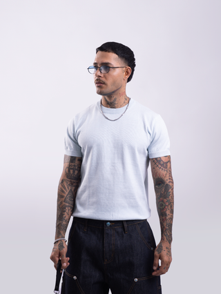 KNIT CREWNECK TEE