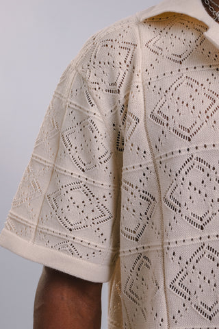 CROCHET KNIT SHIRT