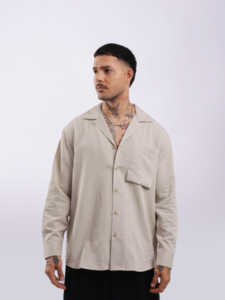 SILENT PLEAT SHIRT