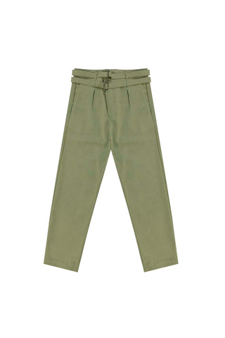 DOUBLE BELT PANTS