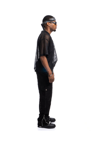 MESH BOXY TEE