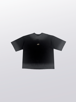 METALIC WASH BOXY TEE