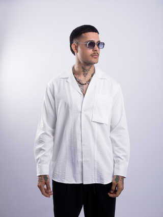 SILENT PLEAT SHIRT