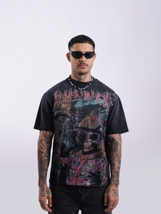 SKULL RACING RELAX TEE