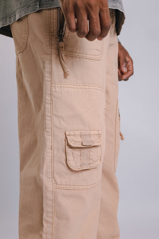 SEAMED CARGO PANTS