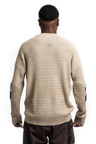 COLLAPSE LONG SWEATER