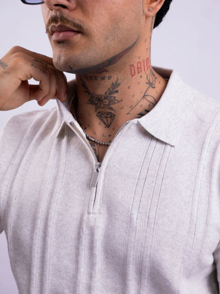 RIBBED KNIT SHIRT