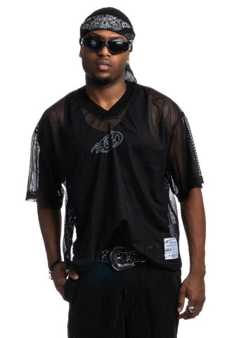 MESH BOXY TEE
