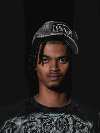 BARBED CROWN WASHED HAT