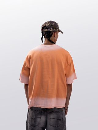 METALIC WASH BOXY TEE