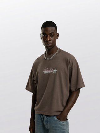 MIXTURE BOXY TEE