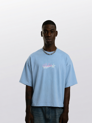 MIXTURE BOXY TEE