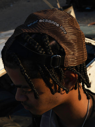 BARBED CROWN WASHED HAT