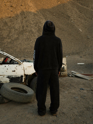 UNBOUND KNIT ZIPPER HOODIE