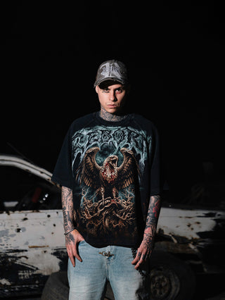 FIREBORN CROPPED TEE
