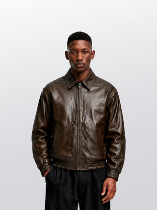 HOLO LEATHER JACKET