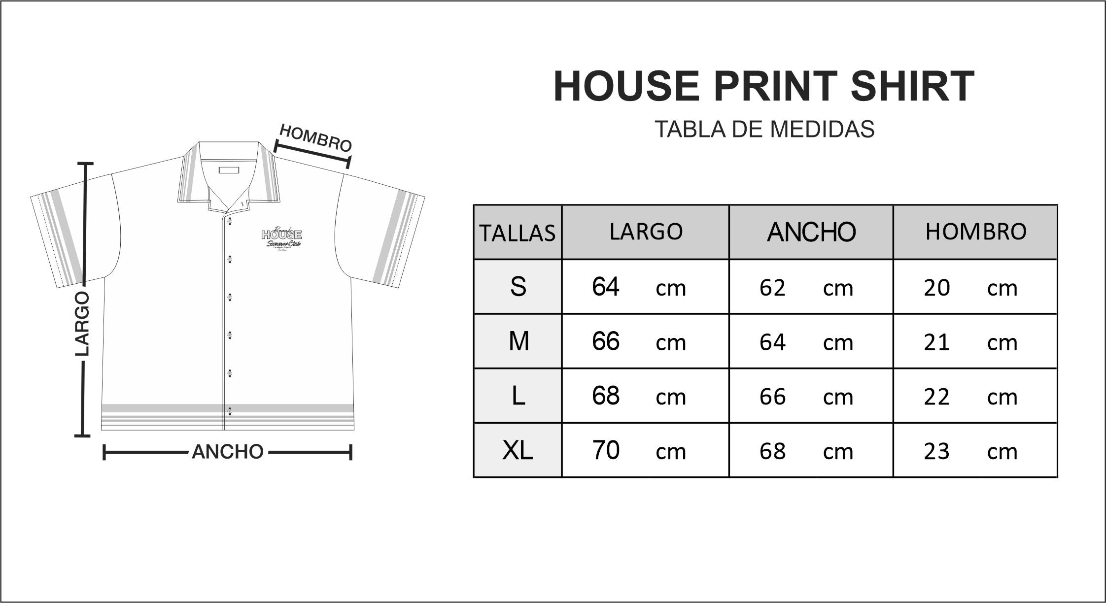Guía de tallas