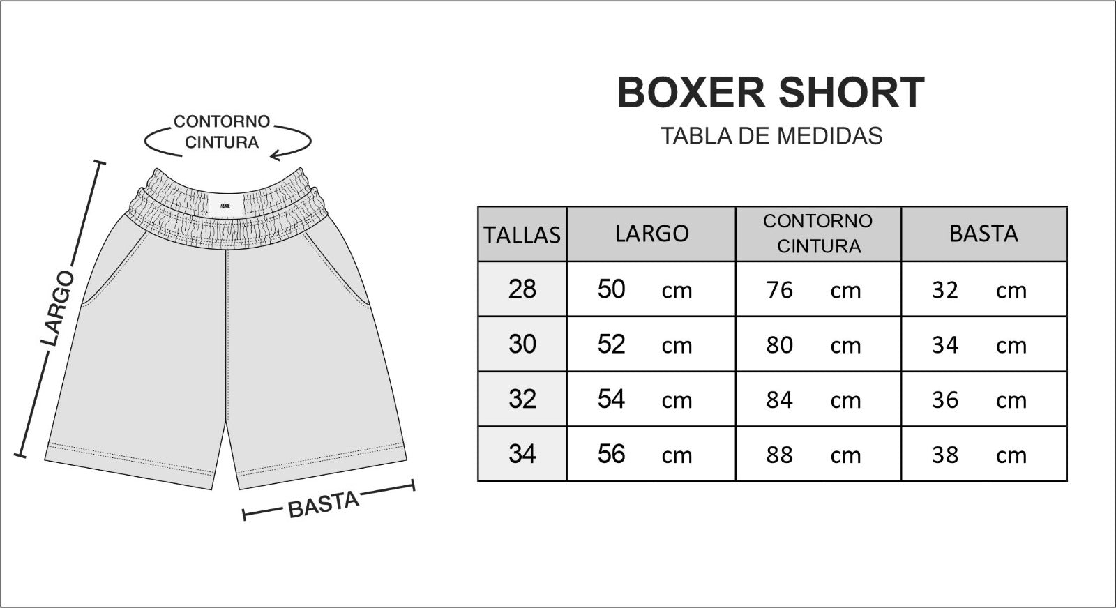 Guía de tallas
