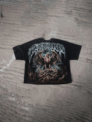 FIREBORN CROPPED TEE