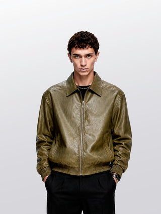 HOLO LEATHER JACKET