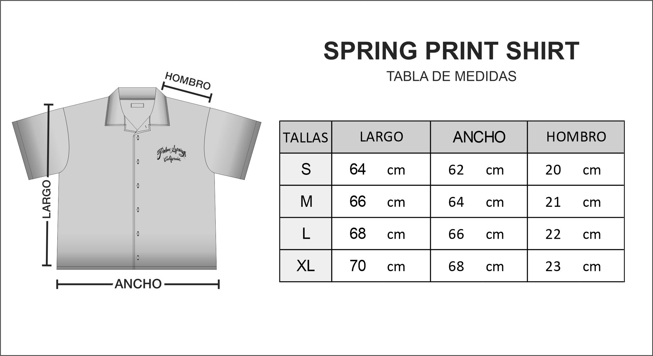Guía de tallas